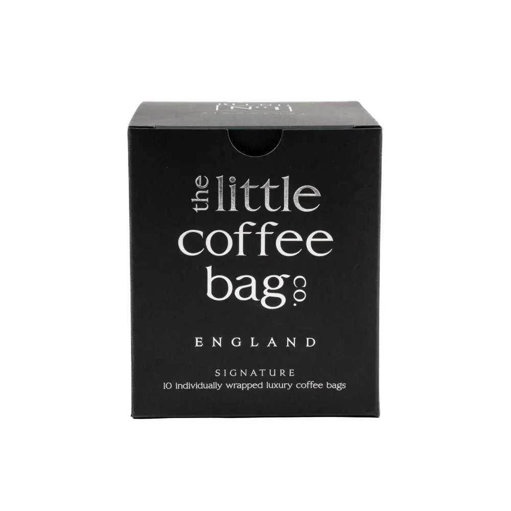Front profile of 10 Individually Wrapped Signature Coffee Bags